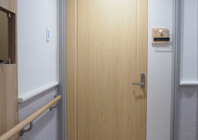 HRWS-6C Solid Timber Handrail at Meath Care Como