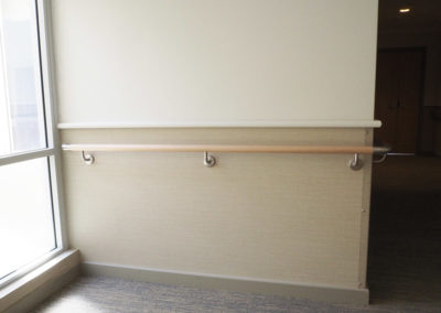 HRWS-6C Solid Timber Handrail at Meath Care Como