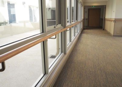 HRWS-6C Solid Timber Handrail at Meath Care Como