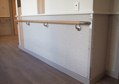 HRWS-6C Solid Timber Handrail at Meath Care Como