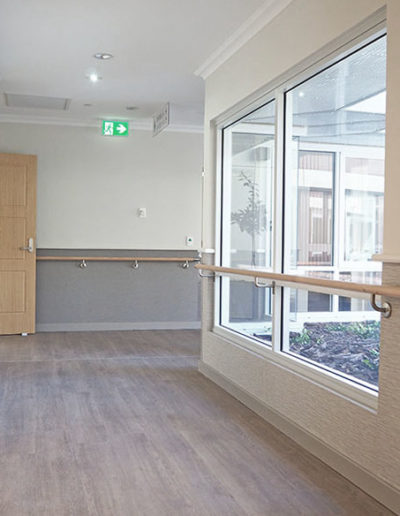 HRWS-6C Solid Timber Handrail at Meath Care Como