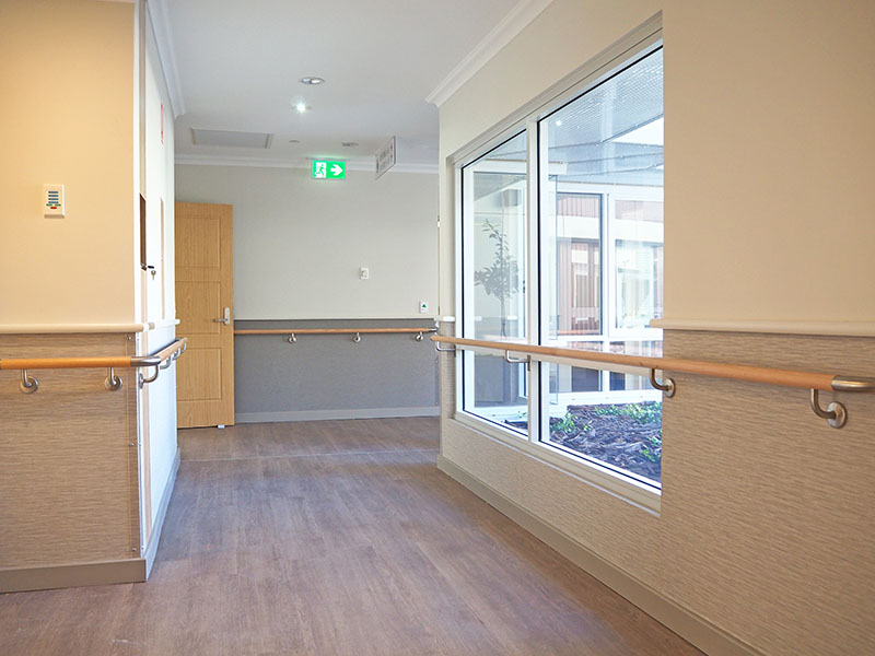 CS Handrail HRWS-6C in Meath Care Como Aged Care