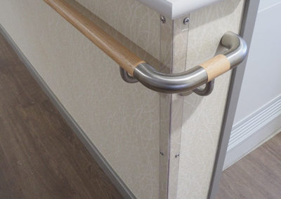 HRWS-6C Solid Timber Handrail at Meath Care Como