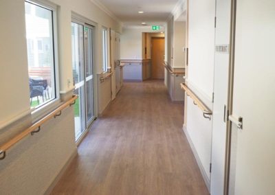 HRWS-6C Solid Timber Handrail at Meath Care Como