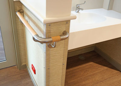 HRWS-6C Solid Timber Handrail at Meath Care Como