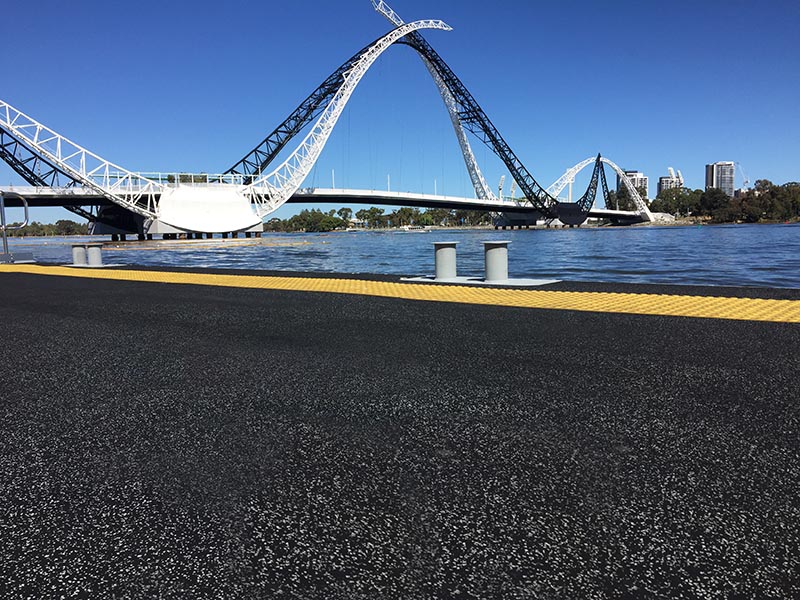 Burswood Jetty: Everroll Flooring